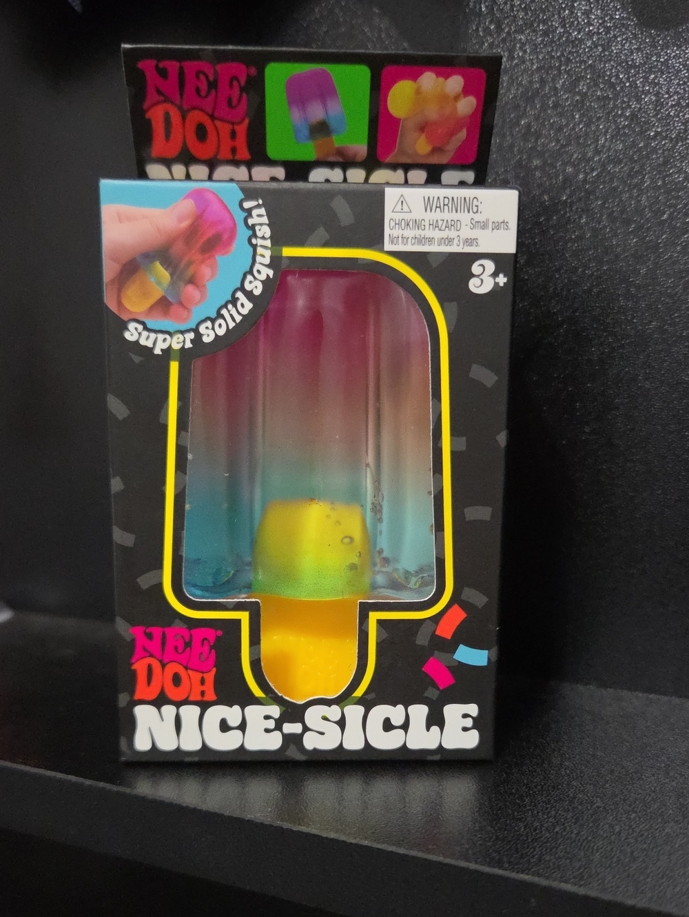 NeeDoh Nice-Sicle Kids Toy - Multicolor Squishy Pop